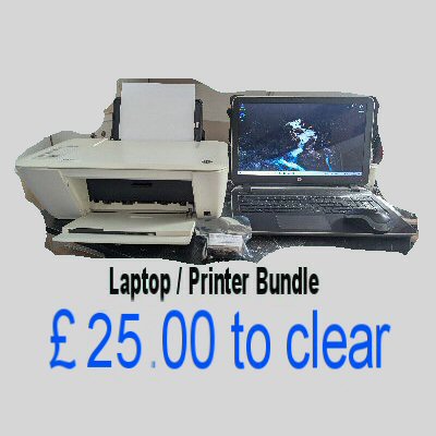 HP Laptop/Printer Bundle HP Bundle